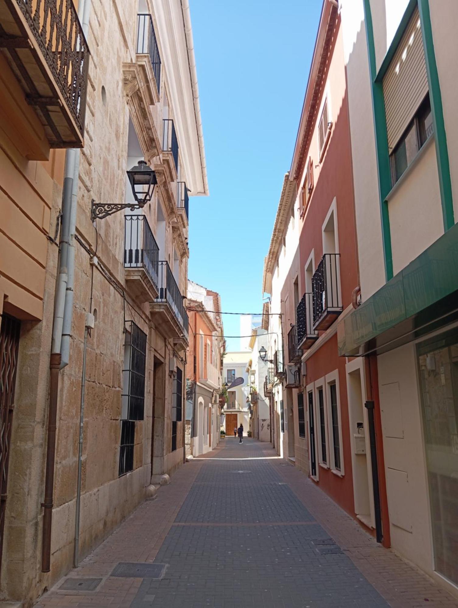 Casa El Angel Loft Denia Centro Con Parking Apartment Luaran gambar